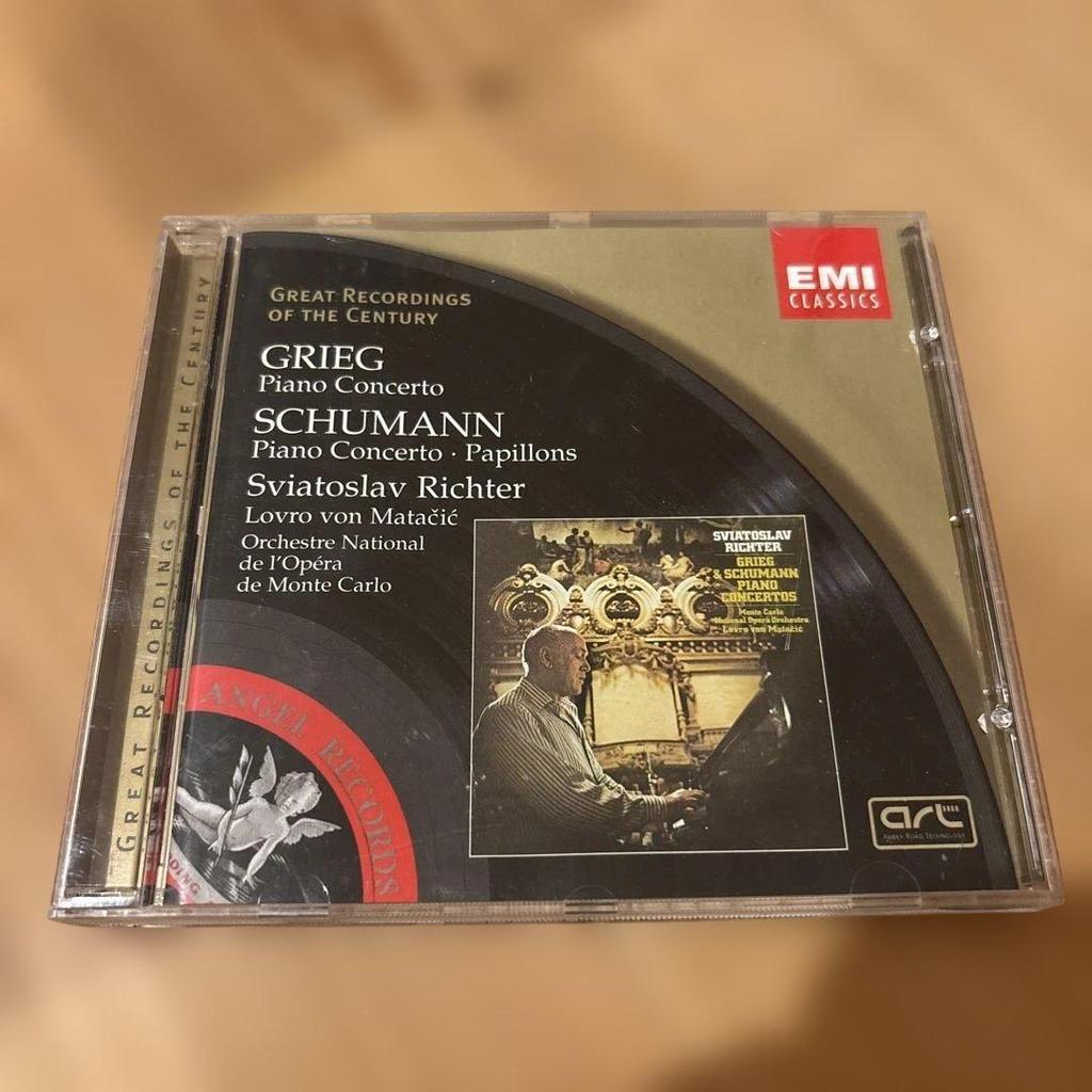 Used Sviatoslav Richter Plays Grieg & Schumann Piano Concertos CD