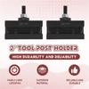 A20F-2Pcs 250-201 Quick Change Tool Holder Turning And Facing Tool Holder For Lathe Cutter Cutting Tool Bits