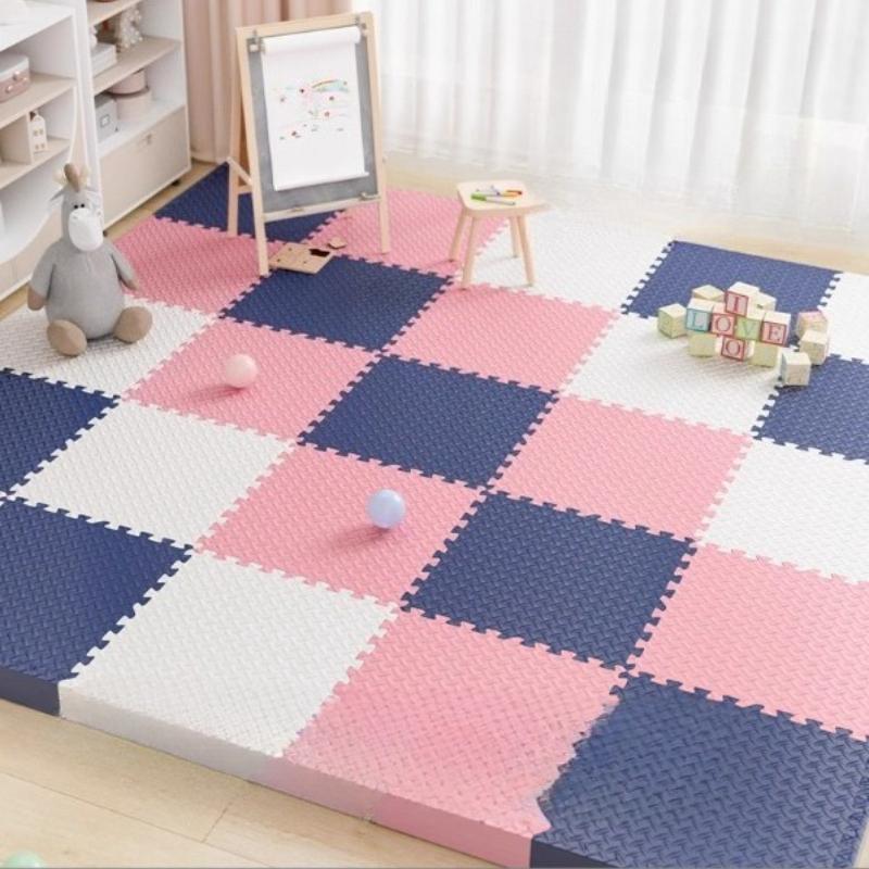 2.5cm Thick Foam Puzzle Floor Play Mat Baby Crawling Play Mat Anti-slip and Anti-fall Fitness Mat Suitable for Children's Room