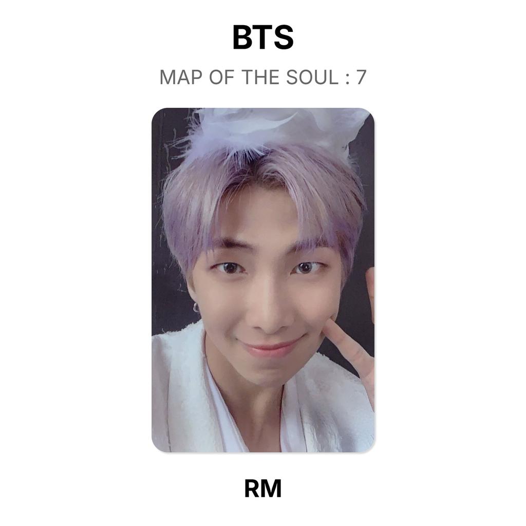 BTS MAP OF THE SOUL : 7 Official Photocard