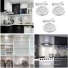 Kit Luci Sottopensile, Set da 3, Luci a Disco LED, 7,5W, 750LM, Bianco Freddo, Illuminazione per Vetrine, Luce a Disco per Cucina, Armadio, Bancone,