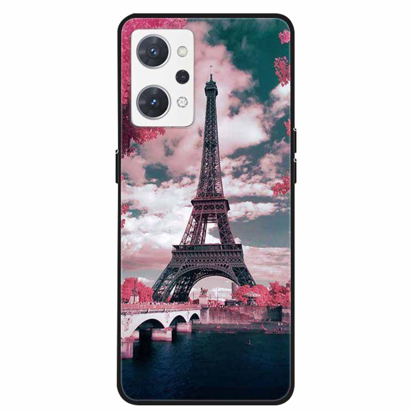 For Oppo Reno 7A 9A Case Phone Cover Soft Silicone Shockproof TPU Funda On For Oppo Reno9 A 5G Protection Capa Reno7 A / Reno9A
