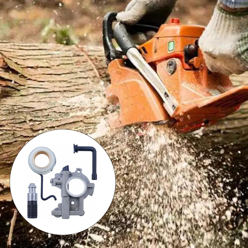 Replacement Worm Gear Kit for Oil Pump For SL MS650 MS660 066 064AV Fits 1122 640 3205 4 Piece Chainsaw Accessory