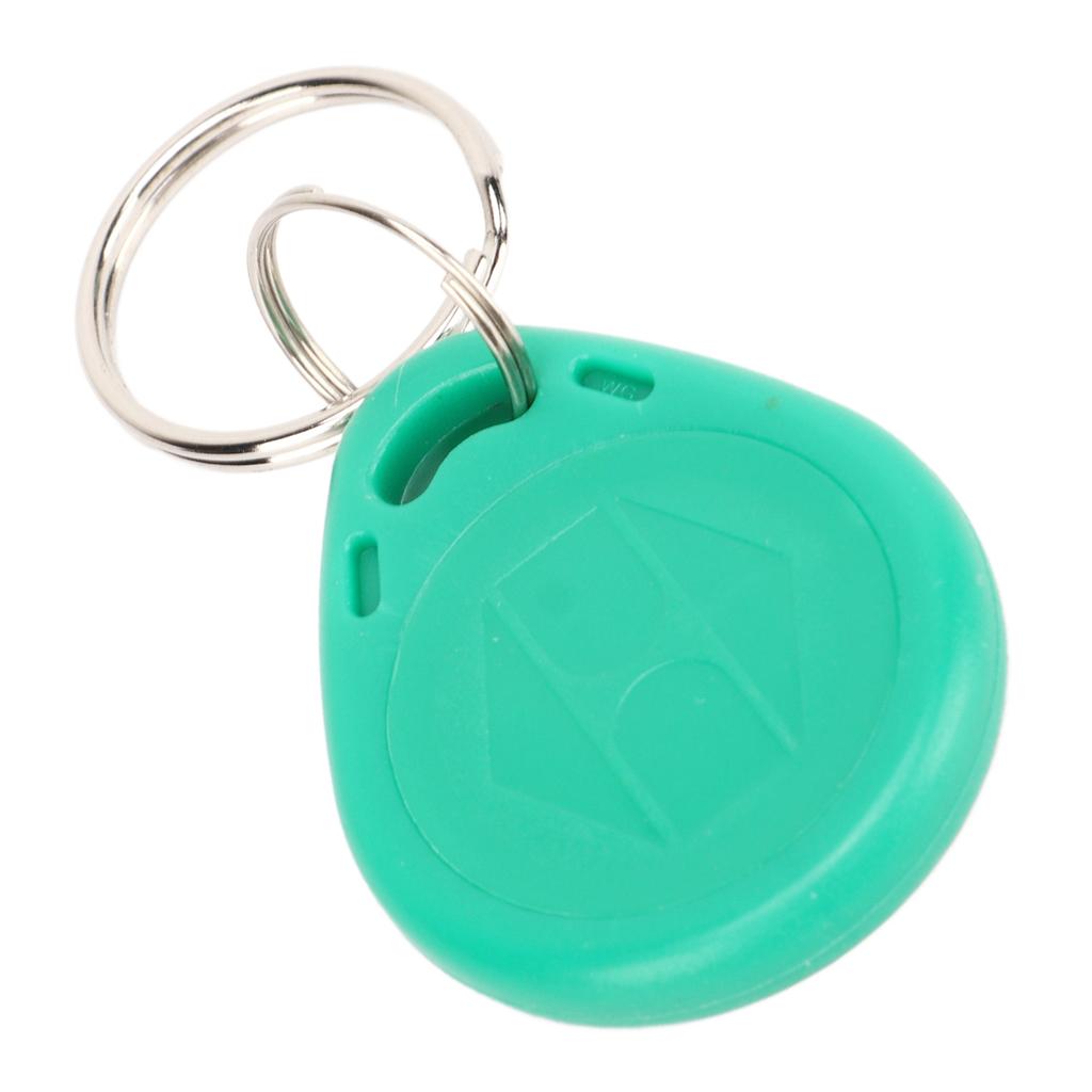 100PCS Door Lock Key Fobs 125KHz Read Only Smart Contactless Proximity ID Card Access Control Tag Dark Green