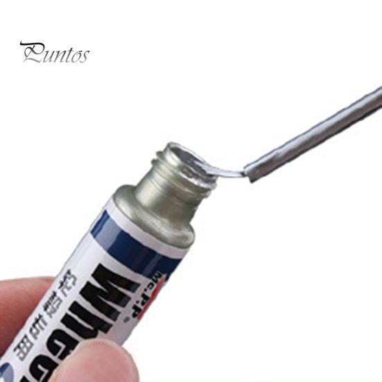 Car Rim Touch-Up Paint Wheel Touch-Up Pen Kit Super Adhesion Waterproof Compact Size Portable Car Wheel Scuff Scratch Repair Pen