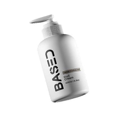 2026~1-5x 200ml Na bazie Soli Morskiej Spray & Krem do Kręconych Włosów z Drzewem Sandałowym Dla Naturalnego Lekkiego Utrwalenia