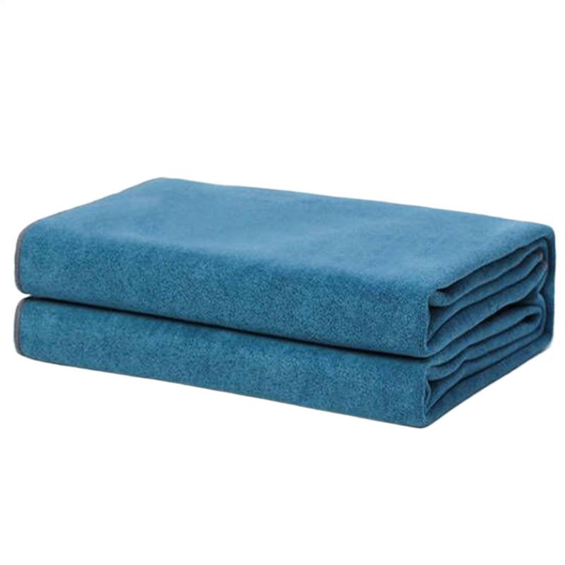 Large 35x75cm Car Wash Towel Absorbent Coral Velvet Ultra-Soft Drying Cloth Car Detailing Household Cleaning Tools