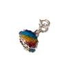 Colorful Double-Sided Enamel Good Luck Brand Single Pendant Ins Cold Wind Niche Light Luxury Design Necklace Premium