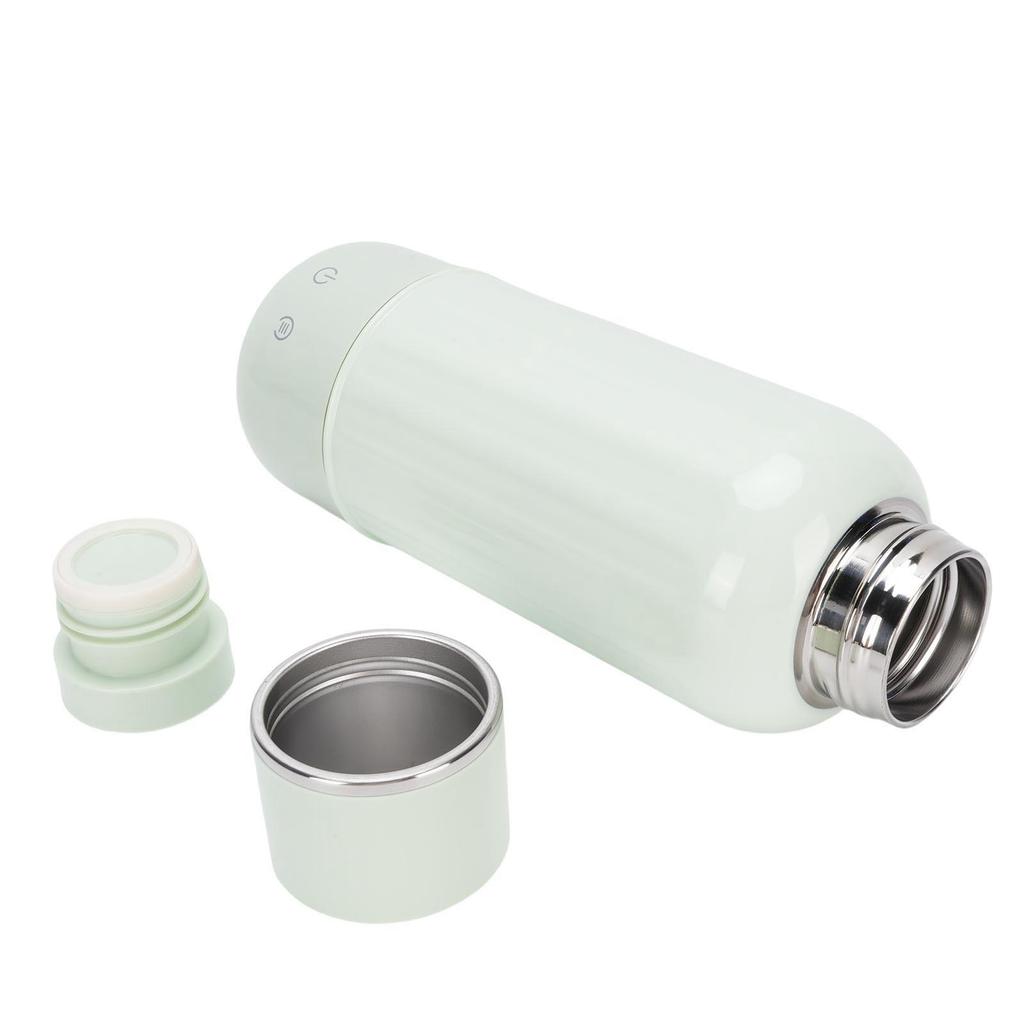 Chaleira Elétrica de Viagem 500ml Sem Fio Recarregável Portátil Pequena Aquecedor Fervedor de Água com 5 Controles de Temperatura para