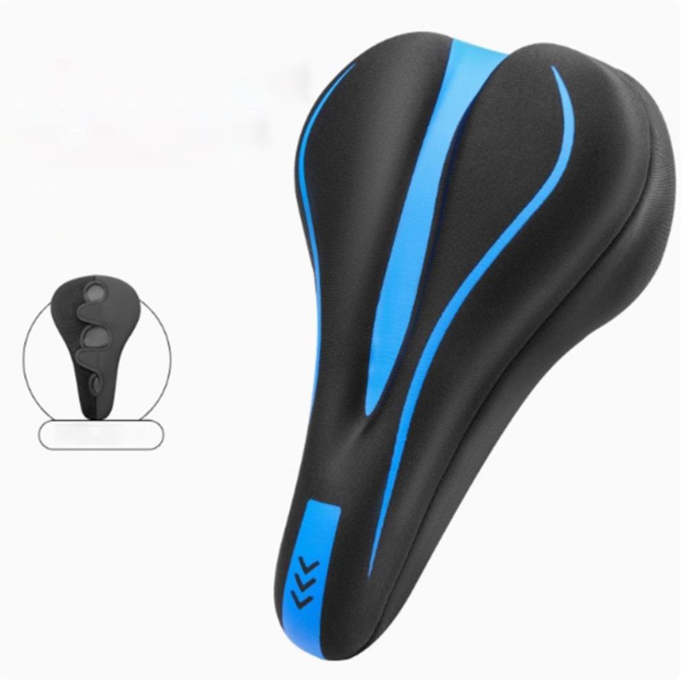 Thicken Shockproof Pad Silicone Thicken Saddle Cover Comfortable Bicycle Saddle Cover Road Bike