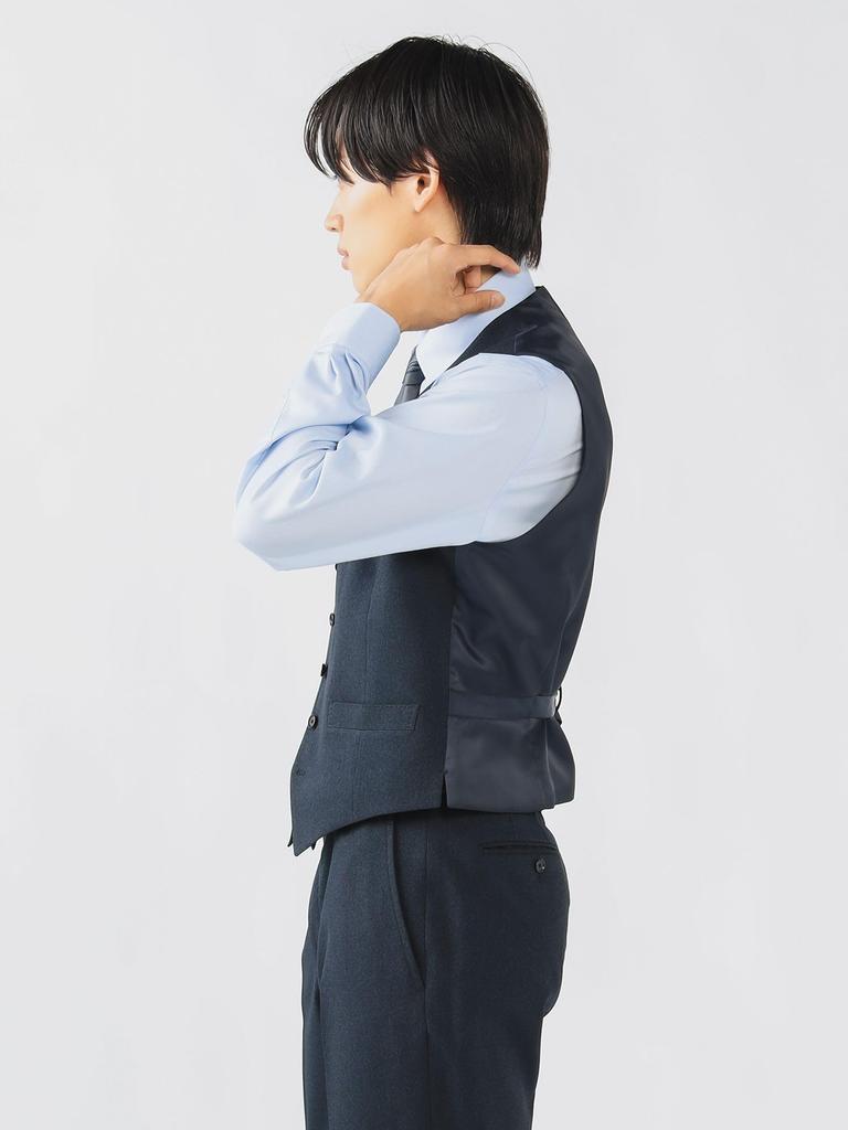 Beams Heart Pinhead Travel Vest, FW25 (S-XL, fits all), Men's Navy, Size M