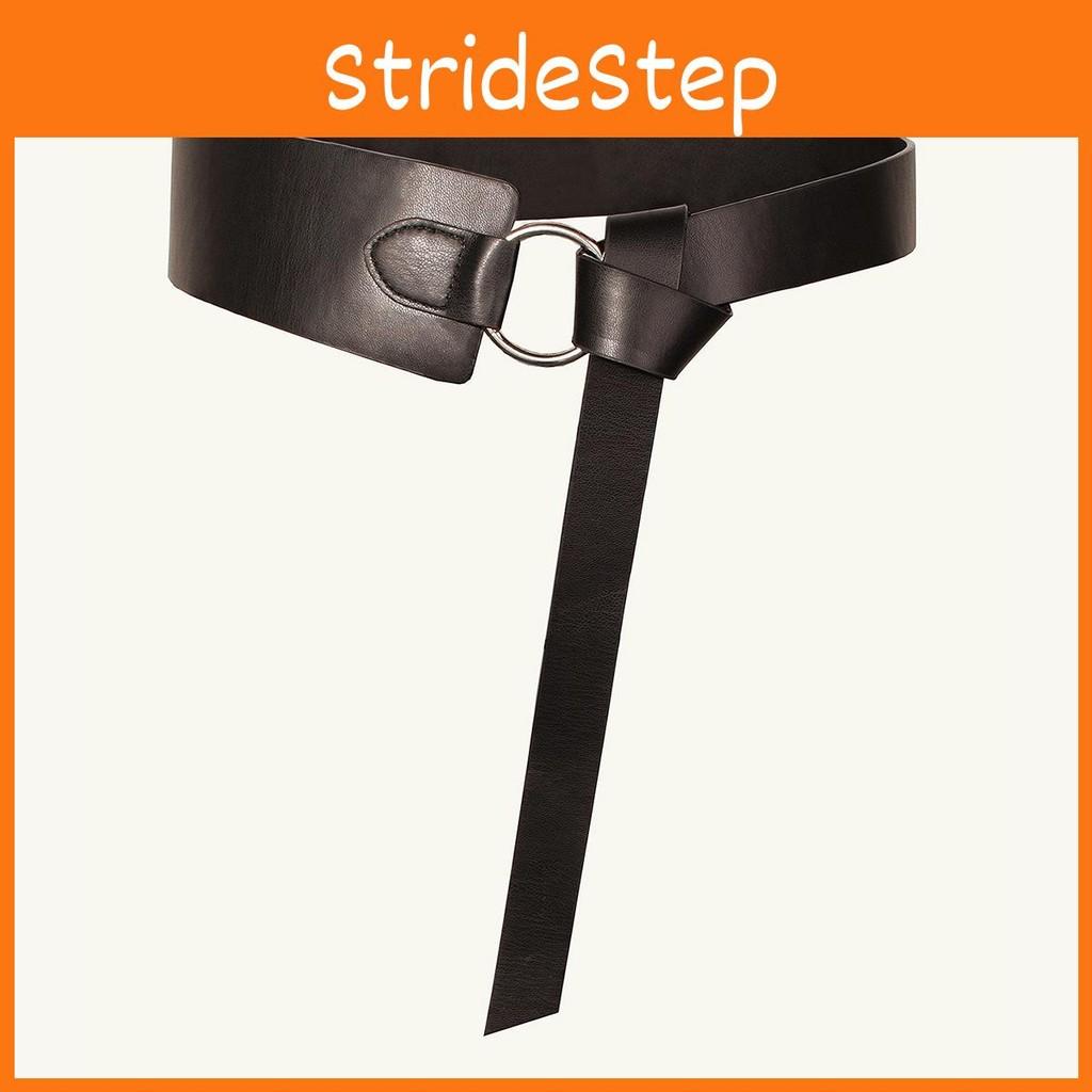 Simple Waist Womens Belt With Soft Faux Material And Tie Detail Everyday For