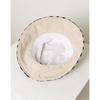 Daks Ivory Check Cotton Linen Blend Bucket Hat Dbhe2e123