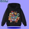 PAW Patrol 2026 Kids Hooded Sweatshirt for Autumn/Winter Long Sleeve 2026 New Style Boys' and Girls' Cartoon Print Sweater