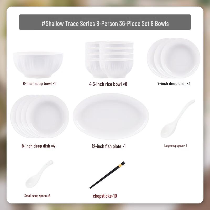 Handun Nordic Bone China Dinnerware Set