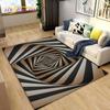 3D Optical Illusion Vortex Carpet - Bedroom & Living Room Floor Mat