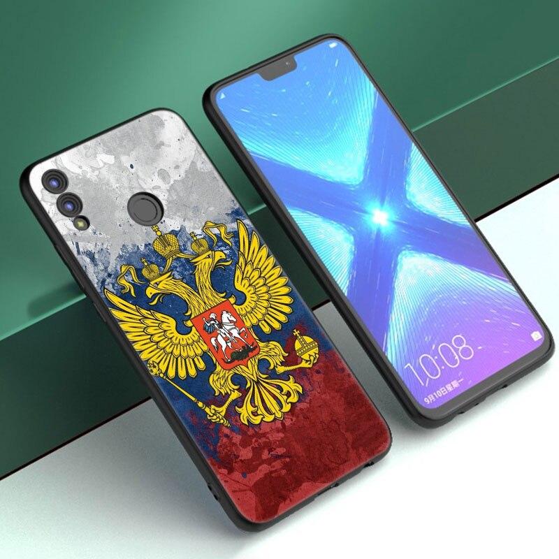 

Чехол с гербом России и российского флага для Huawei Honor 10X Lite 7A 7S 8A 8S 8C 8X 9A 9C 10i 20i 30i 20S 20E 9X Pro 10 8 Lite Honor 7A (5.45 inch)