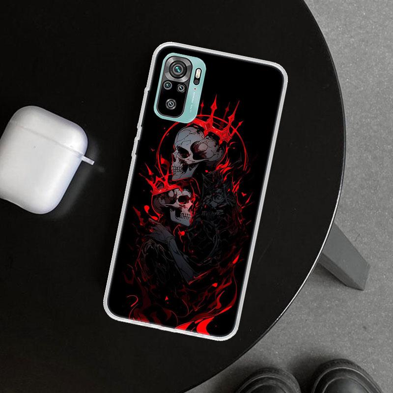 Anatomy Skeleton Heart Lovey Kiss Phone Case Cover for Xiaomi Redmi Note 15 14 13 12 11 Pro Plus 14S 12S 11S 11T 11E 10S 10 Cust