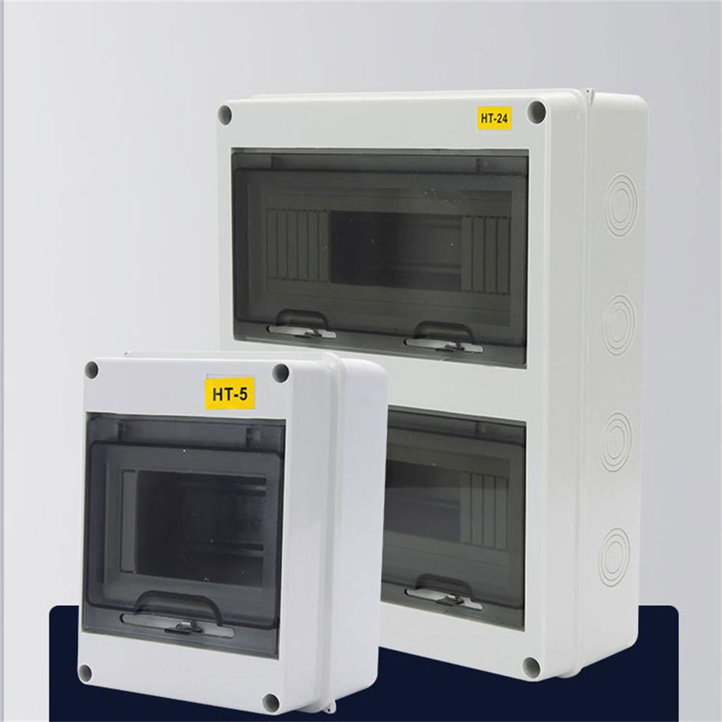 Outdoor Waterproof Box ABS Electrical Distribution Solution Weatherproof Electrical Box Efficient Outdoor Enclosure