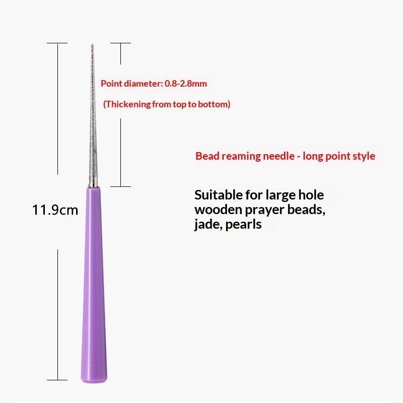 DIY Diamond Drilling Needle, Jade Pearl Bead Drilling And Grinding Needle, Handmade Jewelry Making Drilling Tool Drill Bit