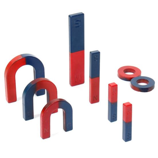 

9 шт. детский U/бар/кольцо по физике, научный эксперимент, магнит, обучающее пособие, образовательная игрушка