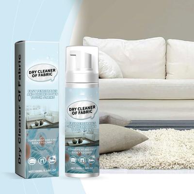Schaumreiniger, Kleiderreinigung, Dekontamination, Trockenreinigung, Teppich, Vorhang, Sofa, Wasserfreier Reiniger 100ml