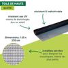Fenêtre - WINDHAGER - 03444 - Toile en fibre de verre - Protection contre les insectes - Résistante aux UV