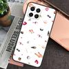 Kawaii Sushi Pattern Case For Samsung Galaxy M15 M55 M13 M23 M33 M53 M31 M51 M14 M34 M54 M20 M30s M12 M32 M52