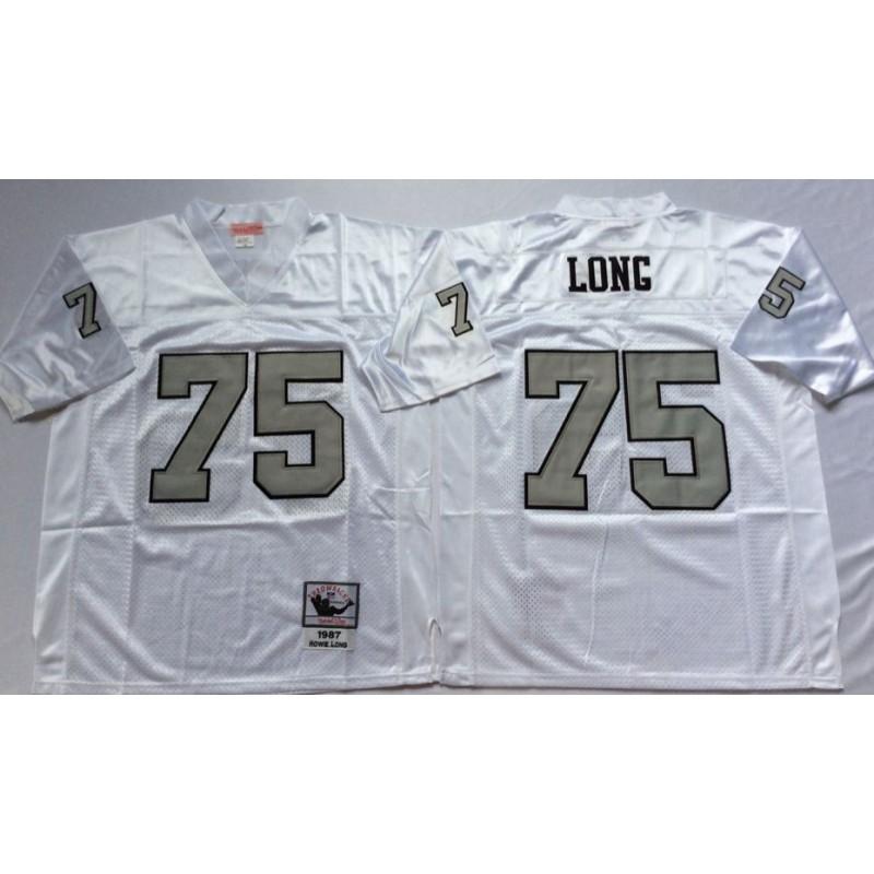 Rugby Jersey Oakland Raiders Retro Style Embroidered Football Uniform Men Women