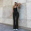 Women's Halter Tights, Backless, Low-cut Sexy Rompers, Bell-bottoms, Hip Rompers