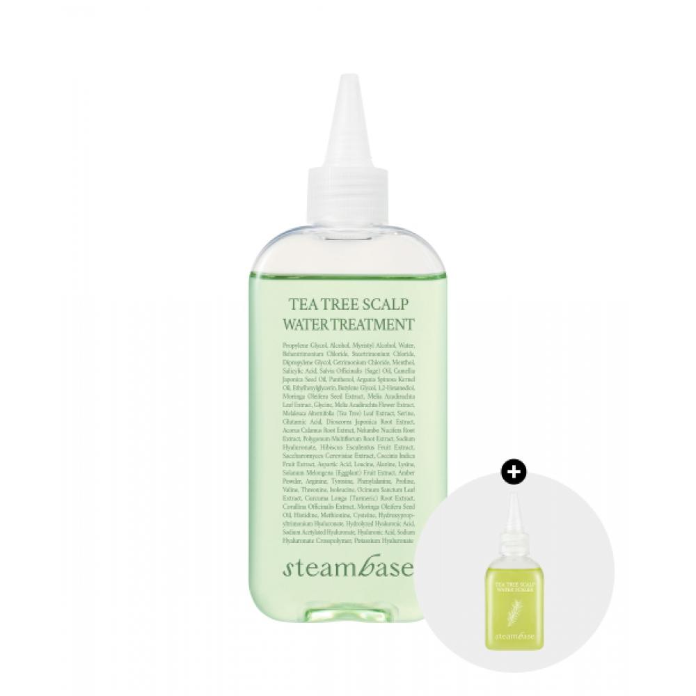 STeambase Oily Scalp All In One Tea Tree Treatment 250ml  + Scaler 50ml TEA TREE SCALP WATER TREATMENT 250ml