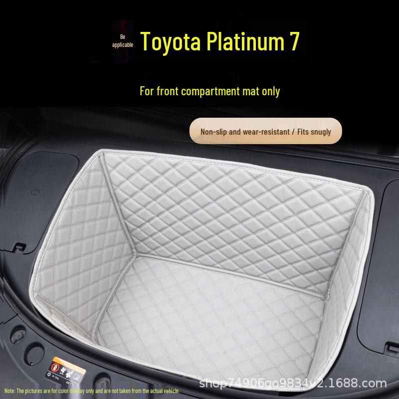 

All-Inclusive Front Trunk Mat for 2026 Subaru Solterra - Car Compartment Storage Mat, Mod 26 Sky Gray