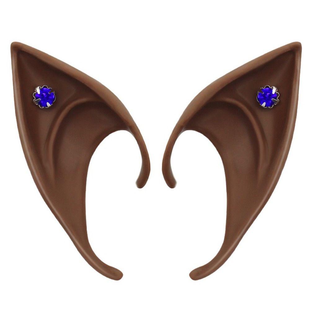 Party Decoration Latex Ears Fairy Cosplay Costume Accessories Angel Elven Elf Ears Photo Props Adult Kids Toys Halloween Supply