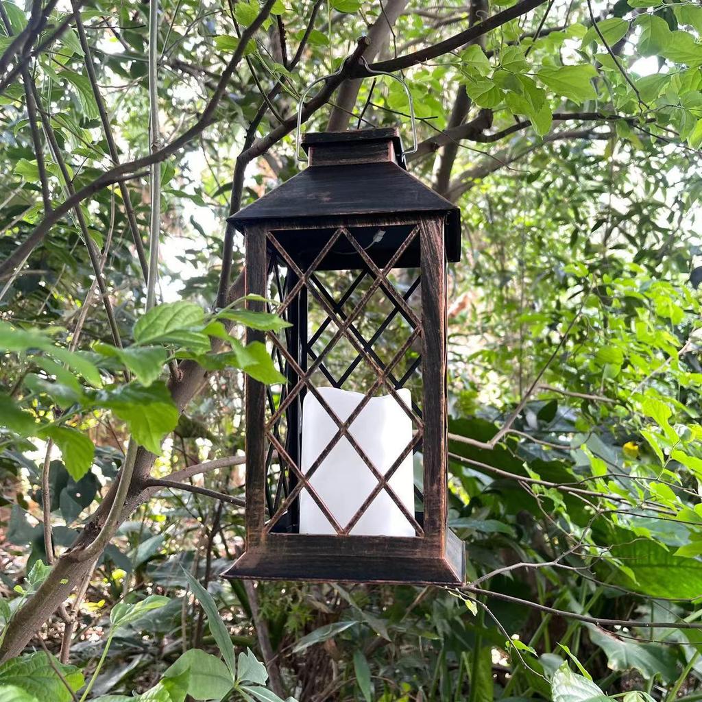 Solar Plastic Candle Lantern
