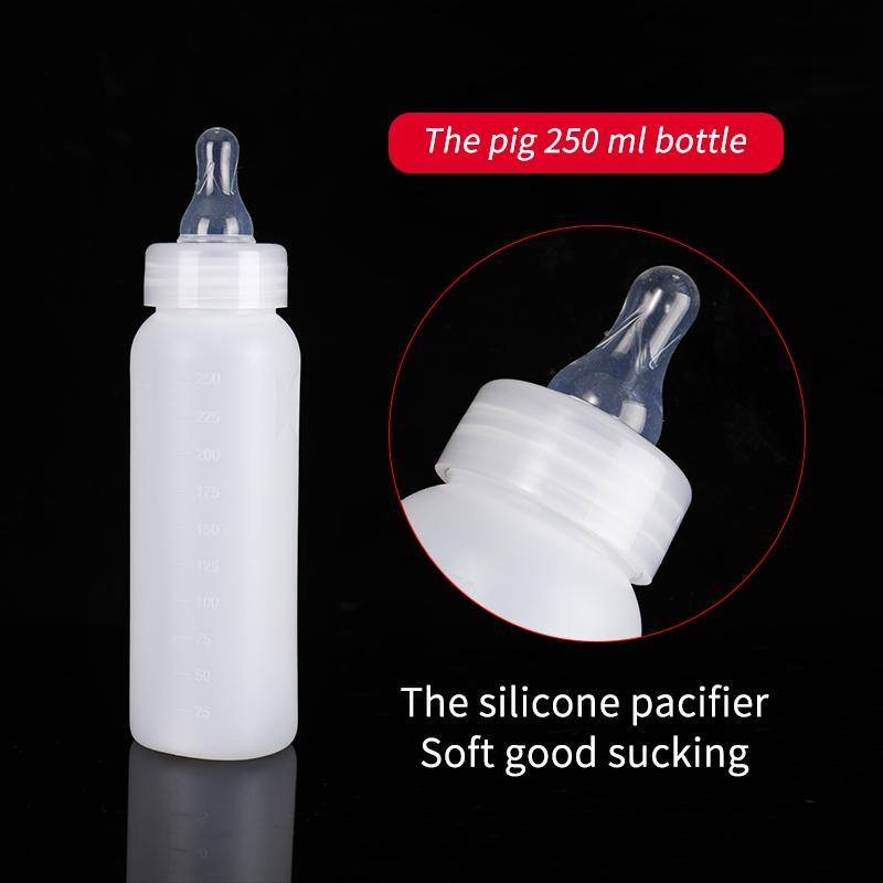 250ml/500ml Lamm-Melkflasche Zitze Tränker Schaf Kalb Ferkel Fütterungsflasche mit Zitze Nutztiere Fütterungszubehör 1 Stück