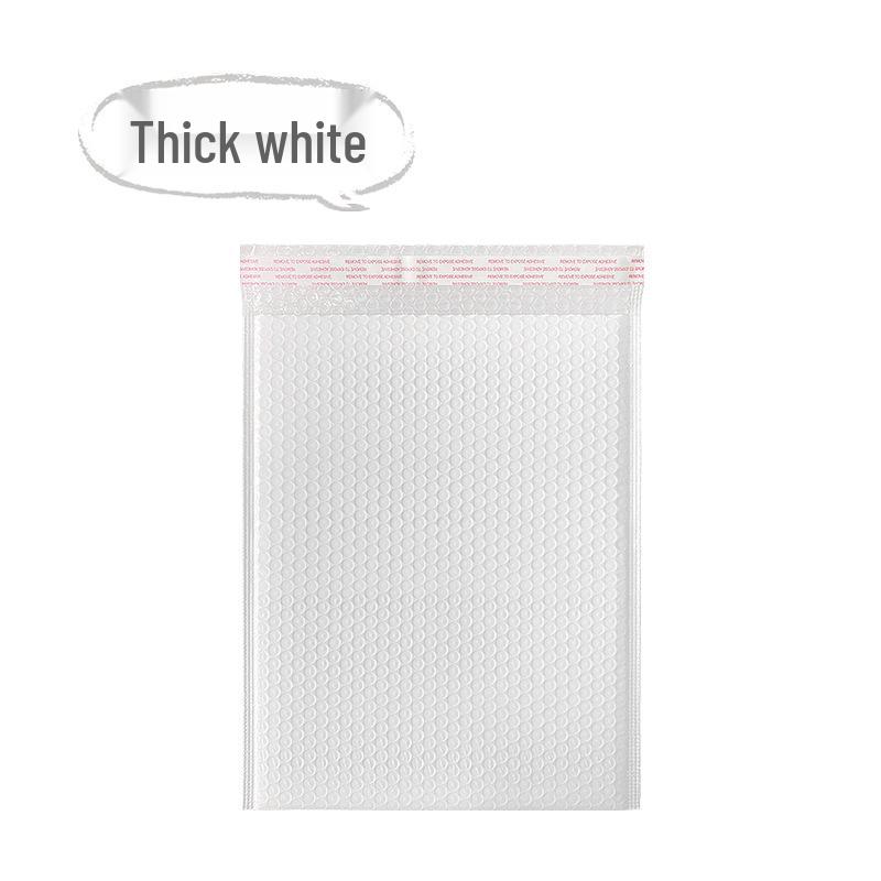 Large Self-Adhesive Bubble Wrap Bags for Clothing - Shockproof and Thickened Packaging with Foam for Small Card Protection