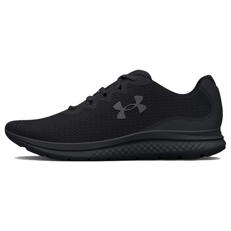 Under Armour Charged Impulse 3 Triple Black Men s 3025421-003 EU 44.5