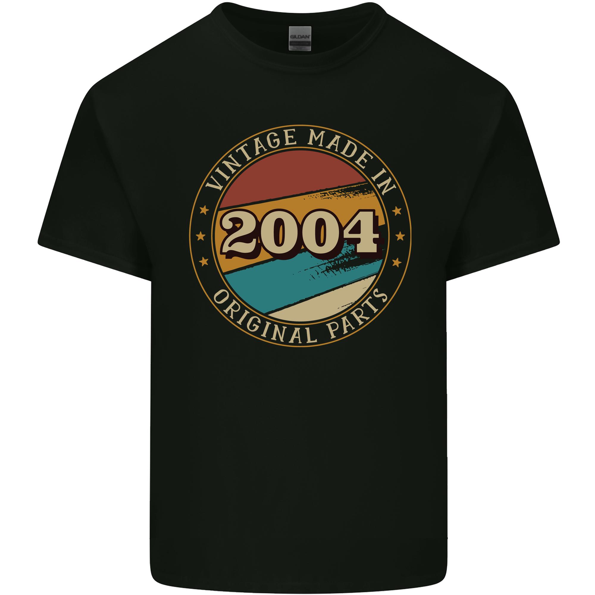 22nd Birthday Vintage Made In 2004 Unisexs Light Cotton TShirt S