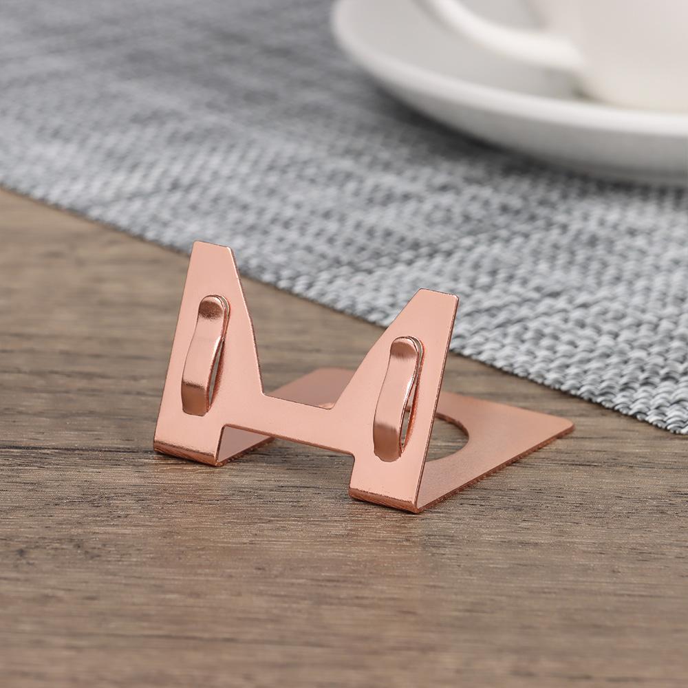 Concise Party Wedding Price Label Holder Place Card Holder Table Number Stand Paper Clamp
