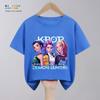 Vêtements Kpop Demon Hunters pour Enfants T-shirts Été Nouvelle Mode Populaires Hauts à Manches Courtes T-shirt Vêtements Enfants T-shirts Décontractés 1-10 ans