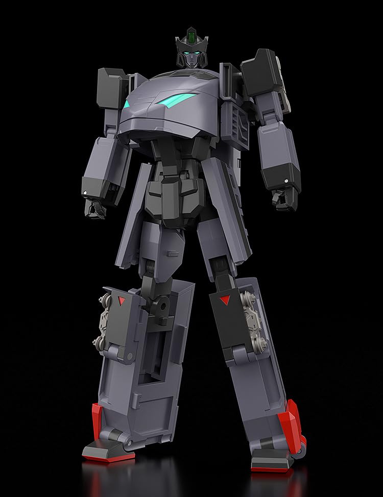 THE Combined Brave Express Might Gaine Black Might Gaine Plastic Painted Articulated Figure Non-scale