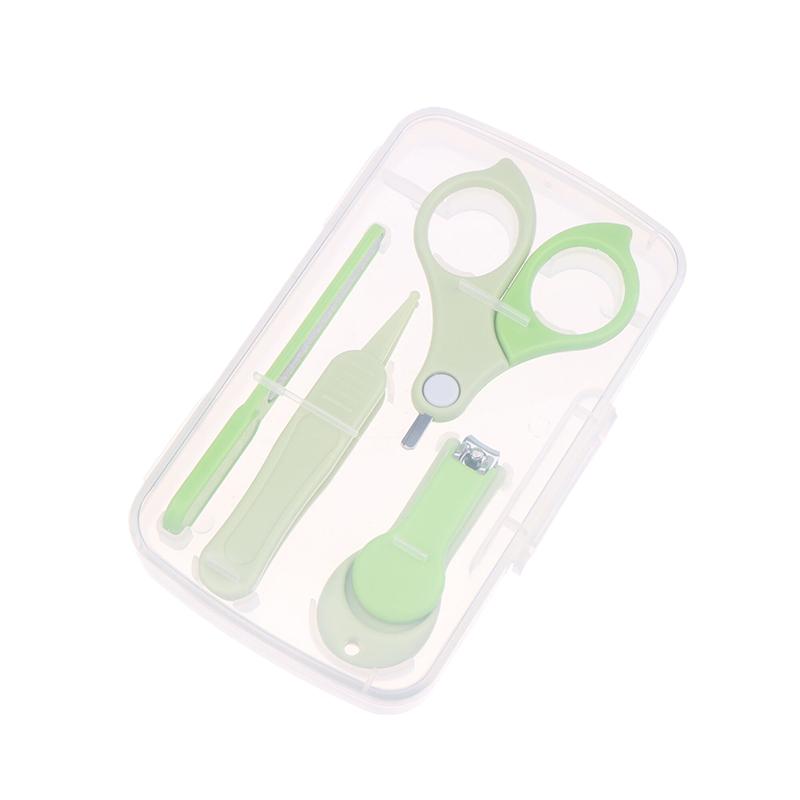 Bezpieczny dla dziecka zestaw do obcinania paznokci Trymer Obcinacz Czyste Pęsety Narzędzia Dziecko Niemowlę Zestaw do Obcinania Paznokci Narzędzia do Pielęgnacji Paznokci i Uszu Dziecka