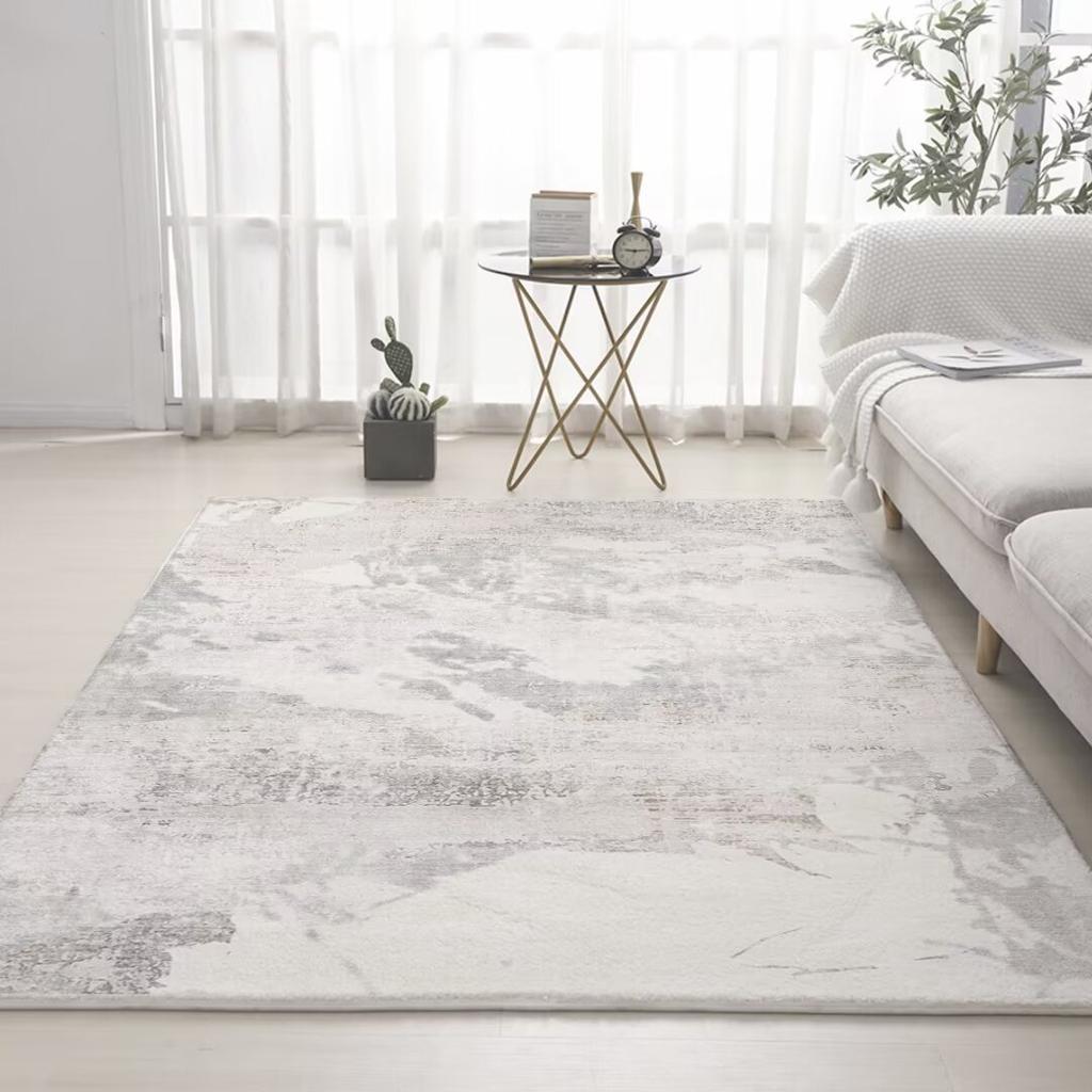 Minimalist Large Area Living Room Carpet Modern Decoration Home Plush Non-slip Rug 200x300cm Thickening Floor Mat Washable Tapis
