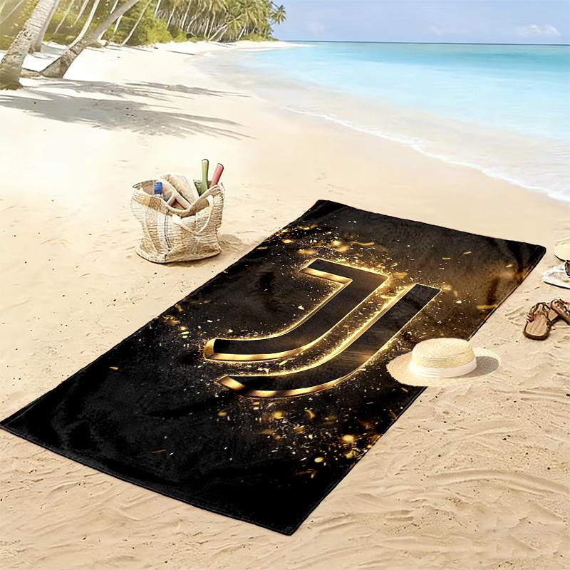 1pz Telo da Spiaggia Football Club Juventus, Telo da Spiaggia per Esterno Ideale per la Spiaggia e le Vacanze