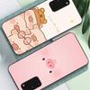 Cute Pig Cartoon L-lulu Phone Case For Samsung S 9 10 20 21 22 23 30 23 24 Plus Lite Ultra FE S10lite Funda