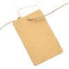 Creative Crafting Blank Labels Set of 100 Vintage Style Paper Hang Tags Perfect for Personal Messages At Events