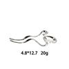 Cross U-Shaped Hairpin: Simple Hair Bun Accessory for Women
