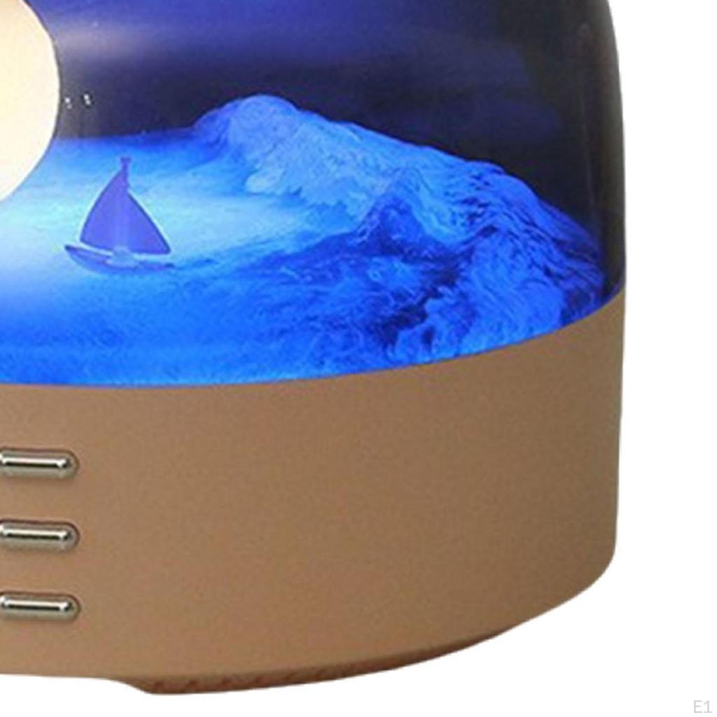 Night Light Bedroom Bedside Modern Unique Moon Lamp Ambient Lighting for Living Room