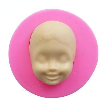 Silikonform 3D Baby Gesicht Kuchen Schokolade Süßigkeiten Gelee Backform Fondant Kuchen Dekorieren Werkzeuge