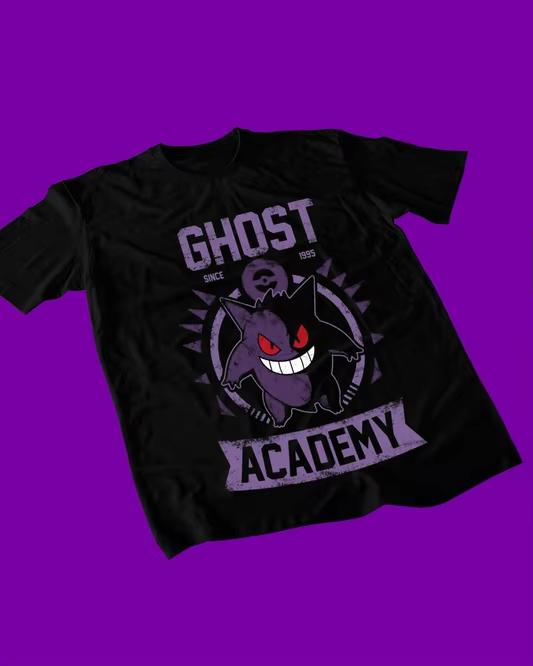 Pokémon Anime GHOST ACADEMY Gengar Printed T-shirt Summer Men's and Women's T-shirt Trendy Loose Casual Y2K 2026 New Streetwear